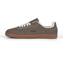 Load image into Gallery viewer, Classic White Retro Court Sneaker — Gum Sole Edition