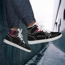 Load image into Gallery viewer, D17 High Top Synthetic Leather Sneaker