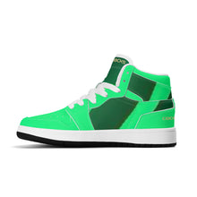 Load image into Gallery viewer, Children High-Top Synthetic Leather Sneakers