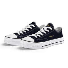 Load image into Gallery viewer, SF_S62 Unisex Classic Low Top Canvas Shoes - White