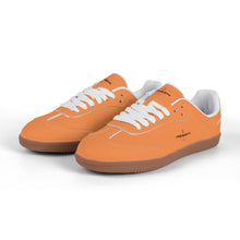 Load image into Gallery viewer, Classic White Retro Court Sneaker — Gum Sole Edition