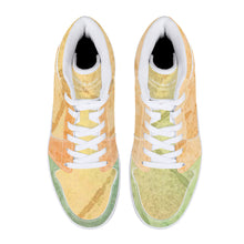 Load image into Gallery viewer, D16 High-Top Synthetic Leather Sneakers - White