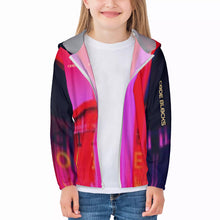 Load image into Gallery viewer, HC_F2 Kids Sun Protective Lightweight Zipper Hoodie
