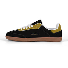 Load image into Gallery viewer, Classic White Retro Court Sneaker — Gum Sole Edition
