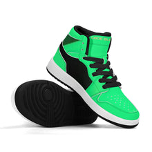Load image into Gallery viewer, Children High-Top Synthetic Leather Sneakers