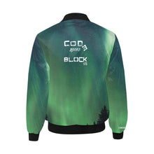 Load image into Gallery viewer, Men's All Over Print Quilted Bomber Jacket(Model H33)