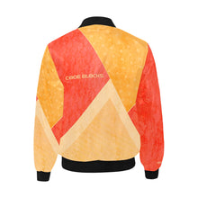 Load image into Gallery viewer, Men's All Over Print Quilted Bomber Jacket(Model H33)