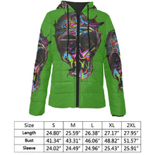 Load image into Gallery viewer, Women's Padded Hooded Jacket (H46)