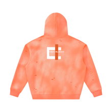 Load image into Gallery viewer, Unisex Sunfade Frayed Fleece Hoodie