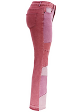 Load image into Gallery viewer, Stitched Wide-Leg Jeans H7XHRQYYKN