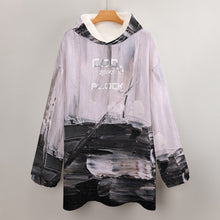 Load image into Gallery viewer, Women's Adult Hooded Blanket Shirt