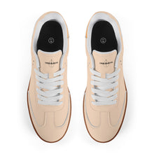 Load image into Gallery viewer, Classic White Retro Court Sneaker — Gum Sole Edition
