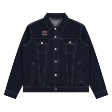 Load image into Gallery viewer, Unisex Vintage Wash Denim Jacket