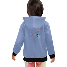 Load image into Gallery viewer, Little Girls' Zip Up Hoodie (H58)