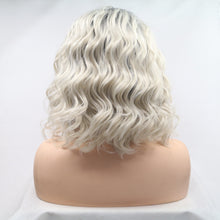 Load image into Gallery viewer, 13*3" Lace Front Wigs Synthetic Mid-length Wavy 12" 130% Density