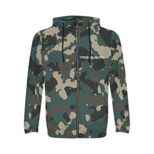 Load image into Gallery viewer, Men's All Over Print Full Zip Hoodie (Model H14)