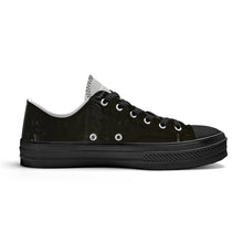 Load image into Gallery viewer, SF_S62 Unisex Classic Low Top Canvas Shoes - Black