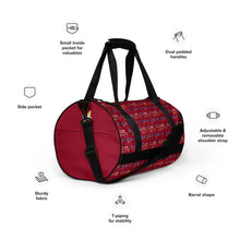 Load image into Gallery viewer, All-over print gym bag