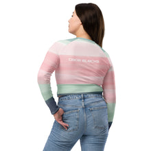 Load image into Gallery viewer, Recycled long-sleeve crop top