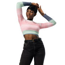 Load image into Gallery viewer, Recycled long-sleeve crop top