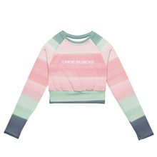 Load image into Gallery viewer, Recycled long-sleeve crop top