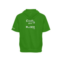 Load image into Gallery viewer, Men's Short Sleeve Fleece Hoodie (H54)