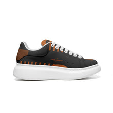 Load image into Gallery viewer, Unisex Non Slip Lace Up Faux Leather Sneakers