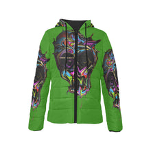 Load image into Gallery viewer, Women's Padded Hooded Jacket (H46)
