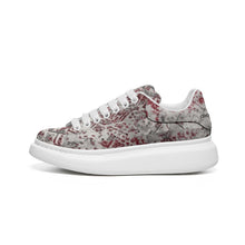 Load image into Gallery viewer, Unisex Non Slip Lace Up Faux Leather Sneakers