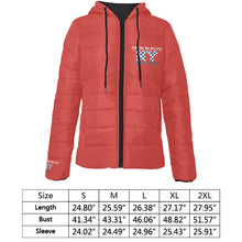 Load image into Gallery viewer, Women's Padded Hooded Jacket (H46)