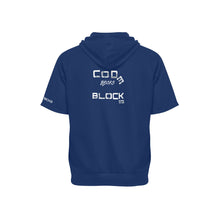 Load image into Gallery viewer, Men's Short Sleeve Fleece Hoodie (H54)