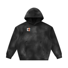 Load image into Gallery viewer, Unisex Sunfade Frayed Fleece Hoodie