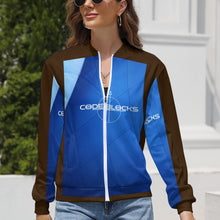 Load image into Gallery viewer, Women's Long Sleeve Zipper Jacket