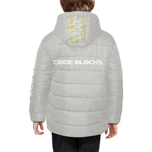 Load image into Gallery viewer, Kids' Padded Hooded Jacket (H45)
