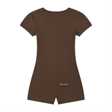 Load image into Gallery viewer, Women's Dual-Function Cape Tie-Waist Romper