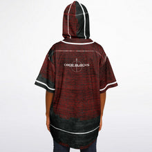 Load image into Gallery viewer, Hooded Baseball Jersey - AOP
