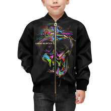 Load image into Gallery viewer, Kids' Bomber Jacket with Pockets (H40)