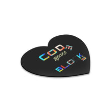 Load image into Gallery viewer, Heart-shaped Mousepad (Made In USA)