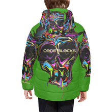 Load image into Gallery viewer, Kids' Padded Hooded Jacket (H45)