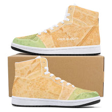 Load image into Gallery viewer, D16 High-Top Synthetic Leather Sneakers - White