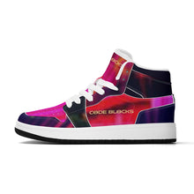 Load image into Gallery viewer, Children High-Top Synthetic Leather Sneakers