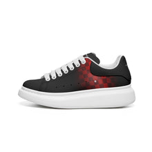 Load image into Gallery viewer, Unisex Non Slip Lace Up Faux Leather Sneakers