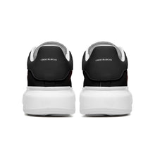 Load image into Gallery viewer, Unisex Non Slip Lace Up Faux Leather Sneakers