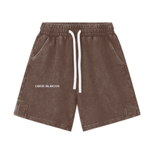 Load image into Gallery viewer, Streetwear Kids Heavyweight 290G Vintage Washed 100% Cotton Shorts