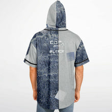 Load image into Gallery viewer, Hooded Baseball Jersey - AOP