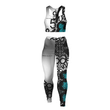 Load image into Gallery viewer, Padded Sports Bra & Leggings - AOP