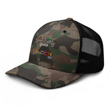 Load image into Gallery viewer, Camouflage trucker hat