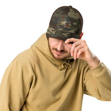 Load image into Gallery viewer, Camouflage trucker hat