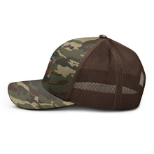 Load image into Gallery viewer, Camouflage trucker hat