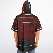 Load image into Gallery viewer, Hooded Baseball Jersey - AOP